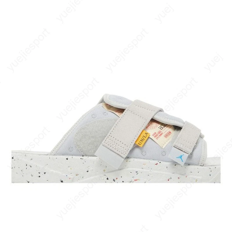 Air Jordan Union La X Jordan Crater Slide Grey Fog Ct DO6274-001 - Image 2 of 4