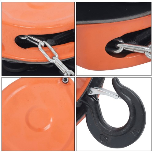 Kettenzug G80 Blockzug Ratsche Typ 1100lb / 0,5Ton Kapazität 10ft Heber - Bild 13 von 20