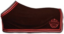 Harrys Horse Fleecedecke mit Stickerei in blau oder braun Abschwitzdecke