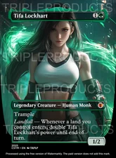 Tifa, Lockhart v2 - Anime Waifu High Quality Altered Art Custom card