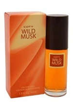 Coty Wild Musk By For Women. Cologne Spray 1.5 Fl Oz (Pack of 5) 