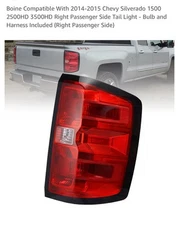 Tail Light for Silverado 2500 HD, Silverado 3500