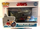 Funko Pop! Movies  Jaws - Shark Biting Quint #760 SDCC and EE Exclusive READ