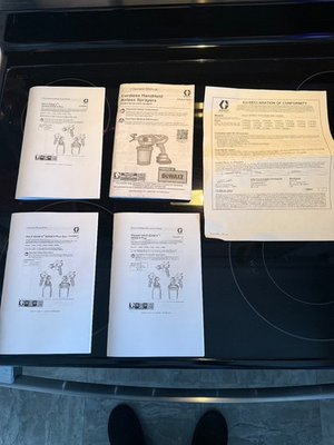 #ad Graco 17N164 Cordless Handheld Airless Sprayer $400.00