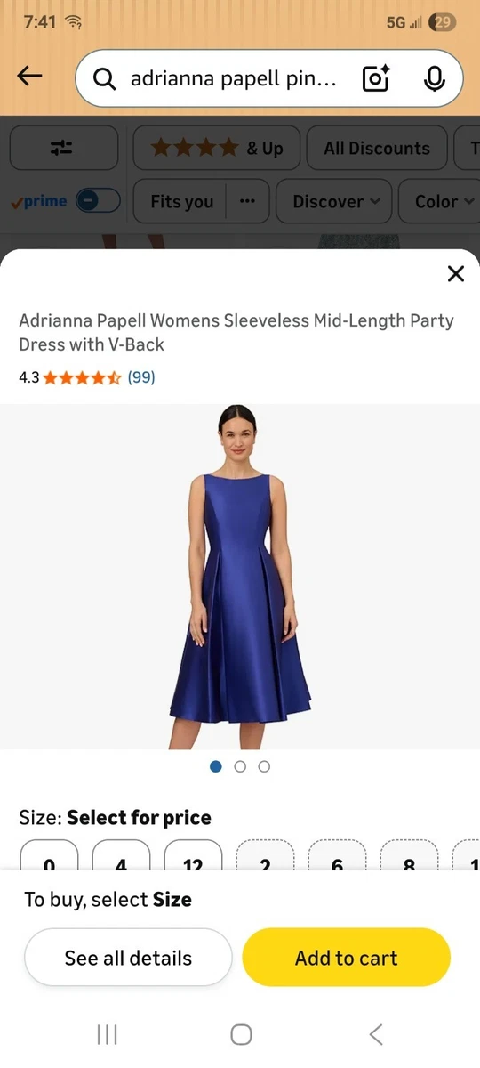 Adrianna Papell Dresses Size 16 for Women for Sale - eBay Adrianna Papell Dresses Size 16 for Women for Sale - eBay