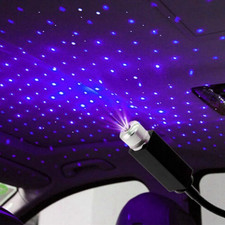 USB LED Star Projector Night Light   Adjustable Galaxy Car  Room Lamp