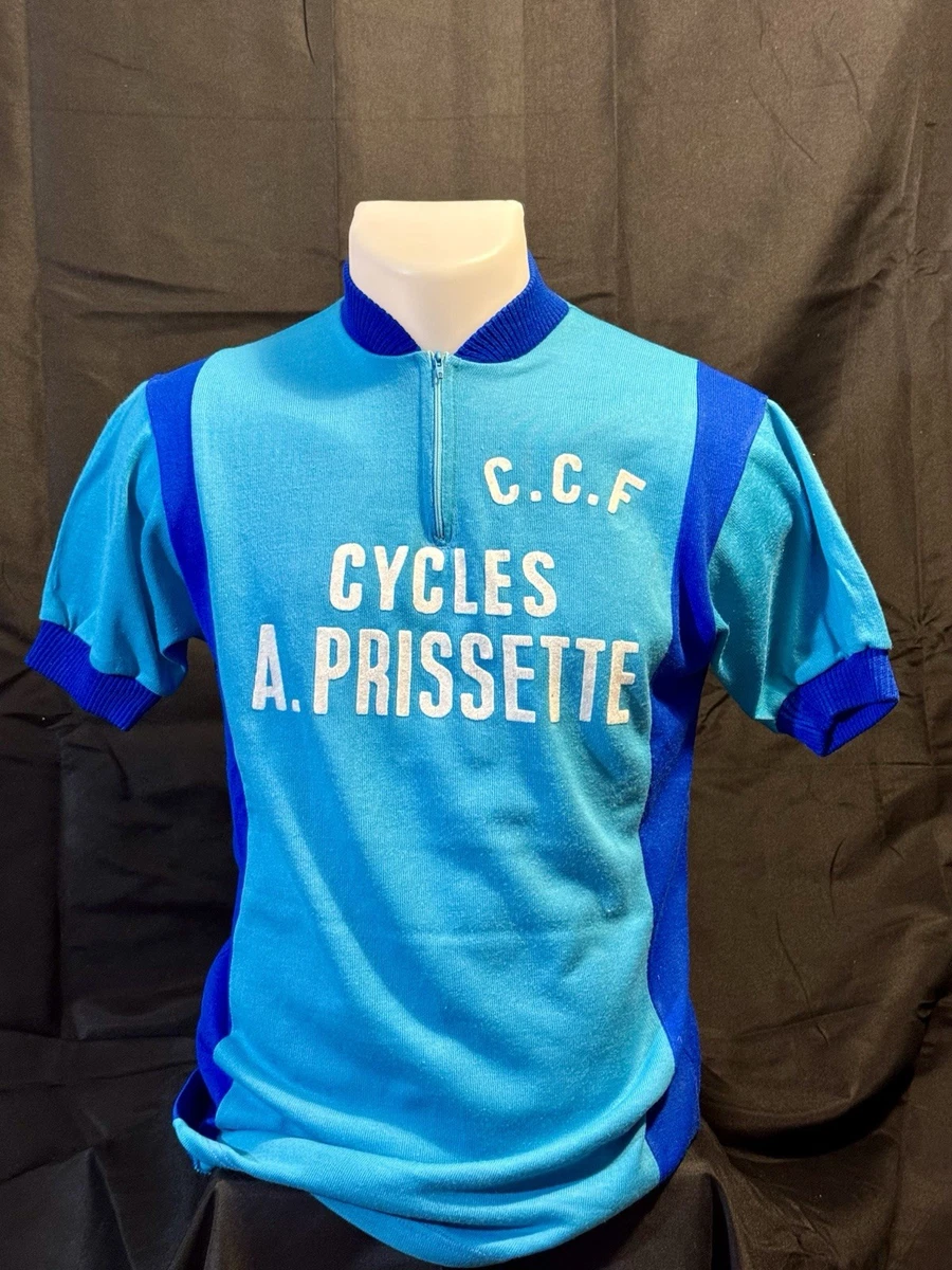 Maillot vélo vintage Sibille Agri-Pneus cycles Decroix