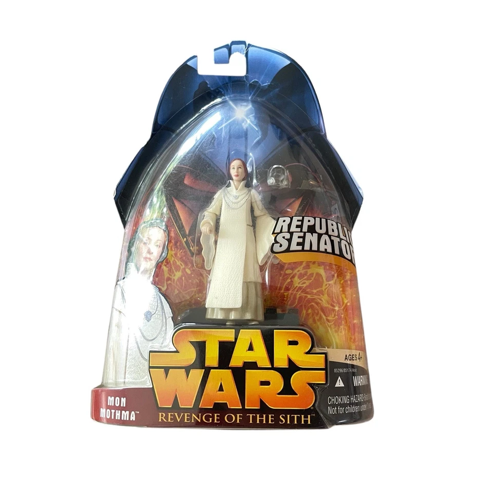 Lote de 5 bonecos Star Wars Revenge of the Sith coleção lacrada 1 e 2 Sneak - Imagem 4 de 4