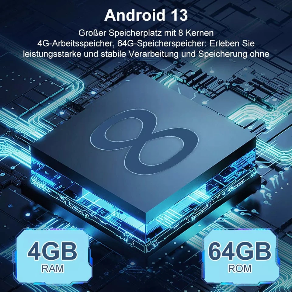 64G Wireless Carplay Für Ford Transit 2015-2018 Android 14 Autoradio GPS Navi - Bild 4 von 4