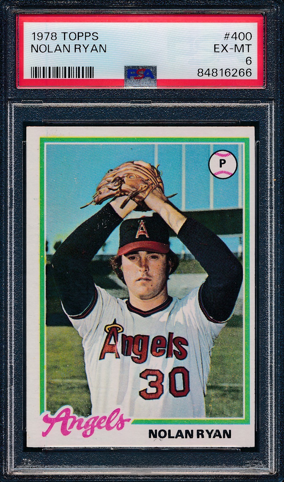 1978 Topps 400 Nolan Ryan PSA 6 EX-MT
