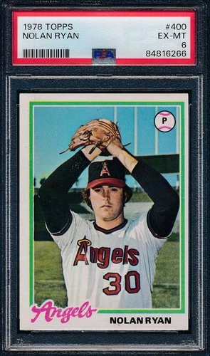 1978 Topps 400 Nolan Ryan PSA 6 EX-MT