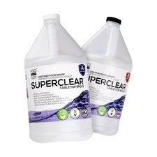 Table Top Epoxy Resin Superclear 2 Gallon 256 oz Kit, Anti-Yellow Highest U...