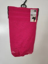 Women's M&S Pink Flexifit Lace Full Briefs Knickers 3 Part Set UK Size 20 BNWT