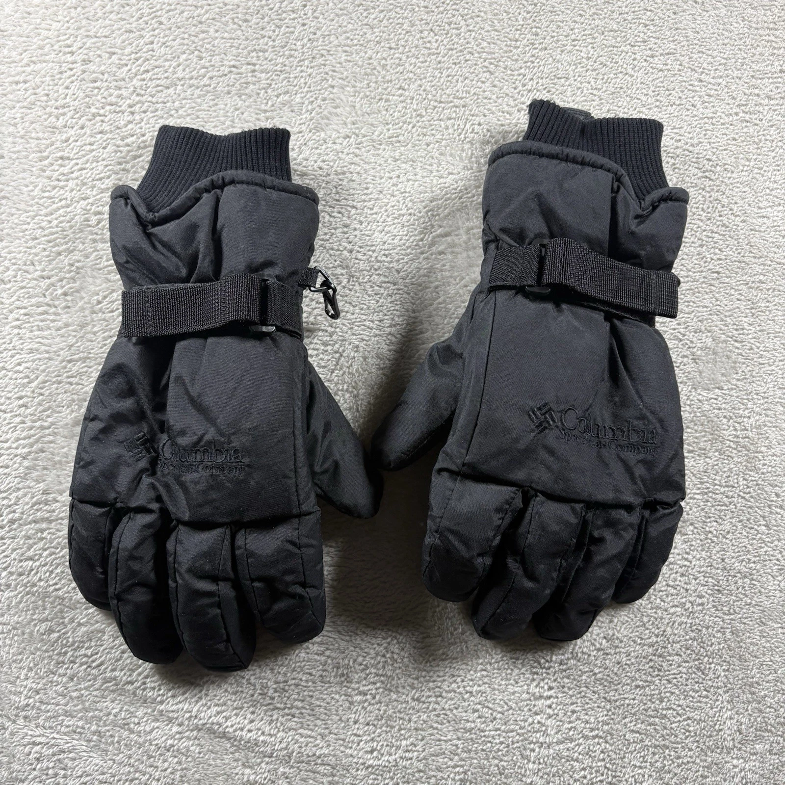 Columbia Insulated Gloves Men’s Size Large Black Snow Winter Cozy Warm