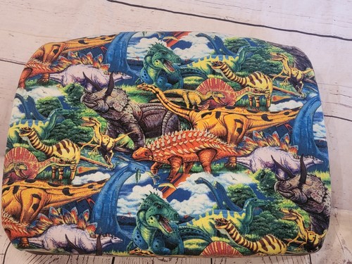 Kids Dinosaur Wooden Travel Lap Desk With Storage
