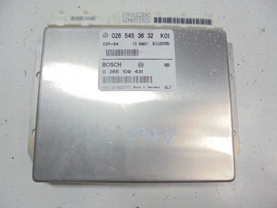 MERCEDES W168 ESP+BA Modul 0265453632 1.4 K01 BOSCH / AU 37425