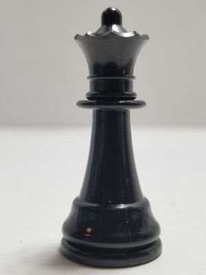 Vintage Fidelity Chess Challenger 7 Black Queen Original Replacement Piece 1980