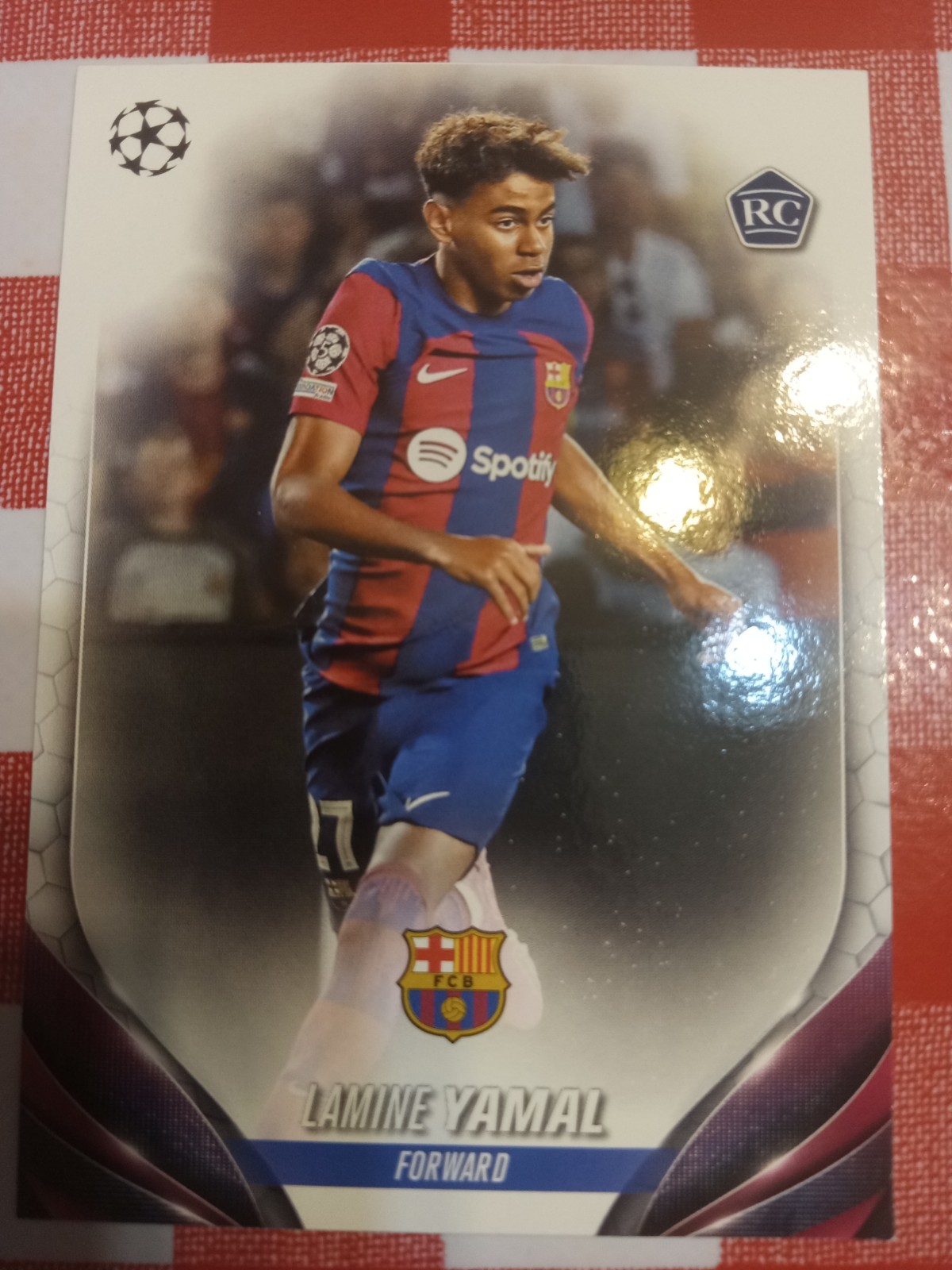 2023-24 Topps UEFA Club Competitions - Lamine Yamal #64 (RC)