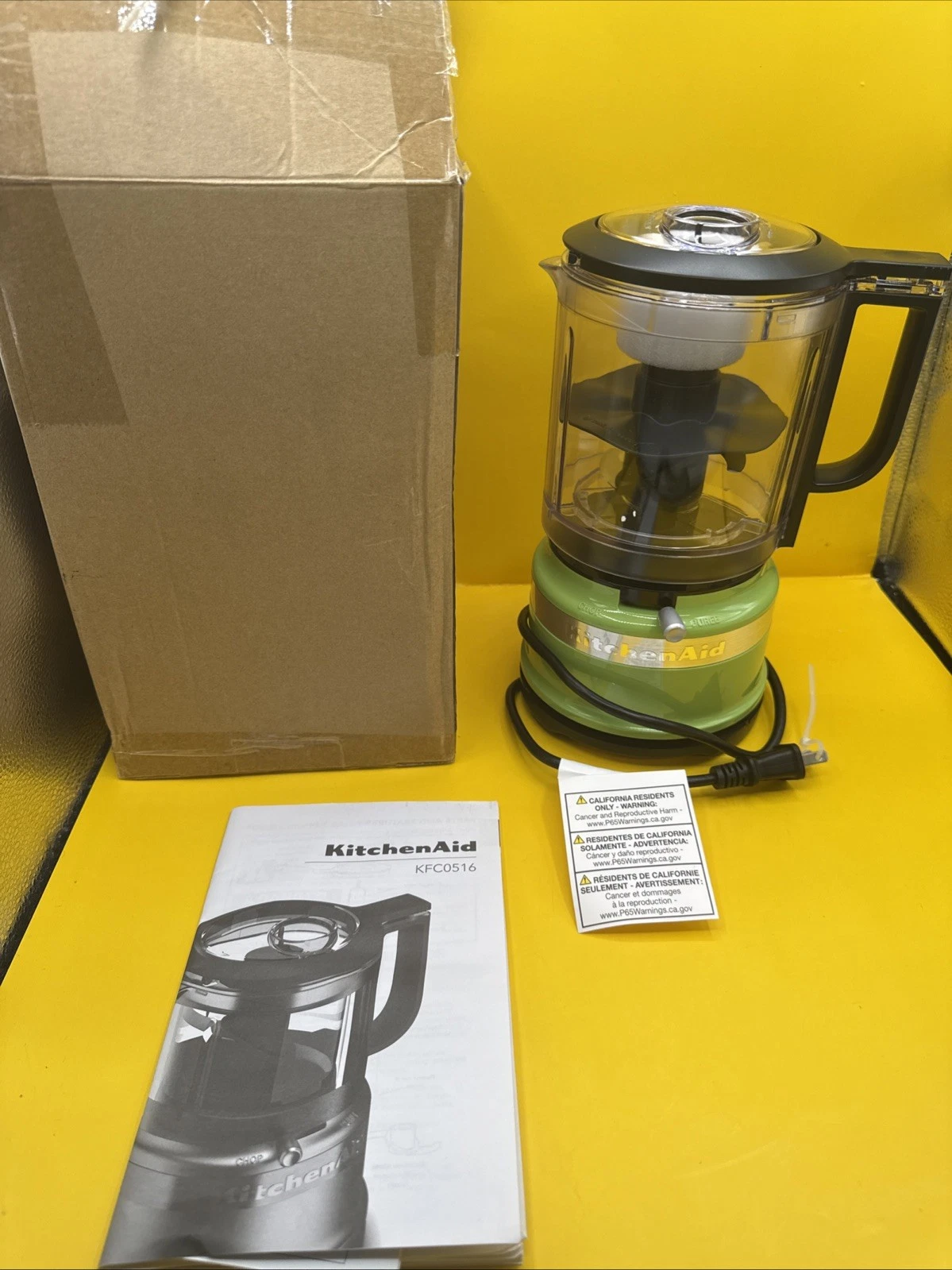 KitchenAid 5 Cup Food Chopper - KFC0516 - Green