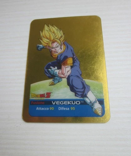 Dragon Ball Z VEGEKUO n. 49 Serie ORO GOLD METAL Lamincards-Dragonball Anno 2006