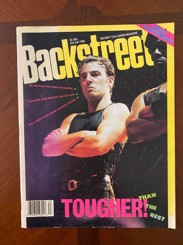 Four Backstreets Springsteen fanzines
