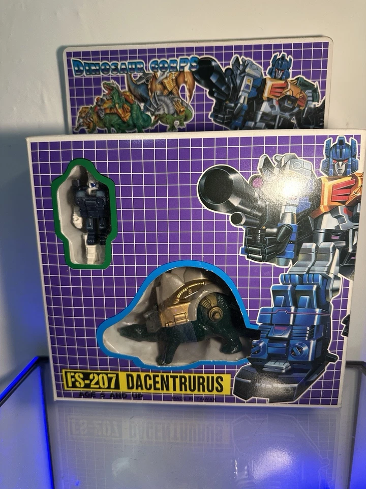 Transformer G1 Dinosour Corps Dacentrurus Dinoking Rairyu KO Vintage❗️RAR❗️ - Image 2 of 4