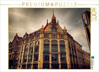 Calvendo Puzzle Commerzbank-Fassade 1000 Teile Puzzle Quer | 1000 Teile Lege-Grö
