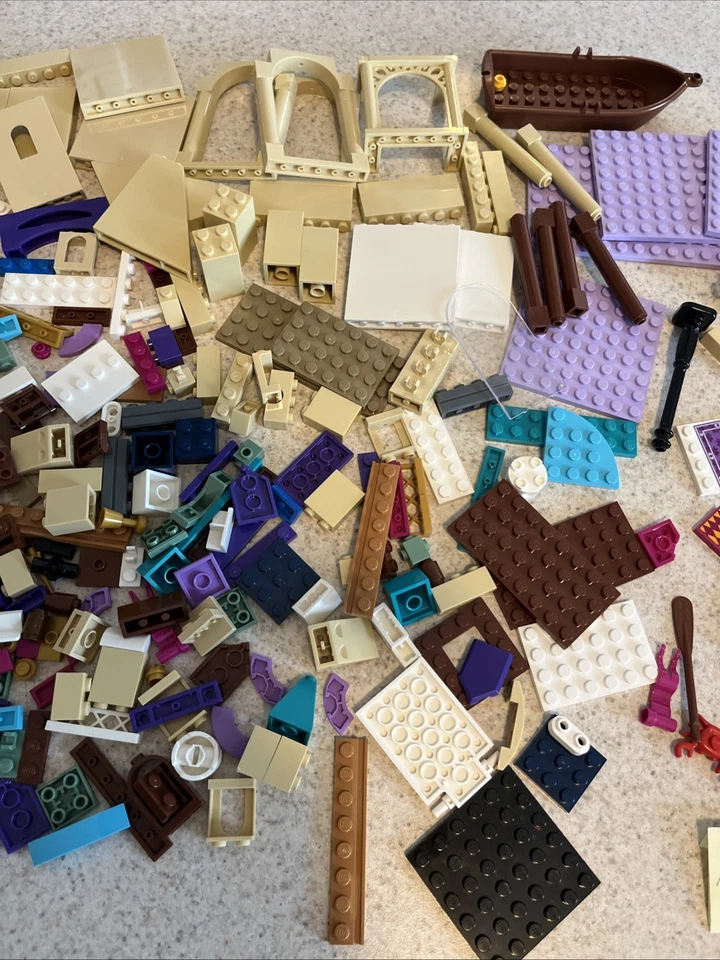 Lego Disney Frozen 2 Arendelle  Castle Village 41167; Incomplete - No Minifigs - Image 3 of 4