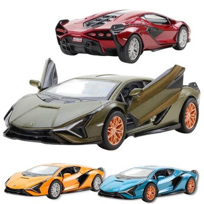 Lamborghini Sian FKP 37 Supersportwagen Modellauto Sián Rennwagen 1:40 13cm