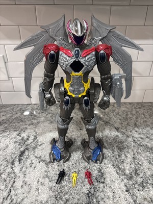 Power Rangers Movie Interactive Megazord Bandai 1016, 17'' Figure W/ 3 Rangers