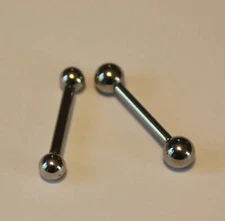  12g 2mm Barbell Body piercing surgical steel jewelry
