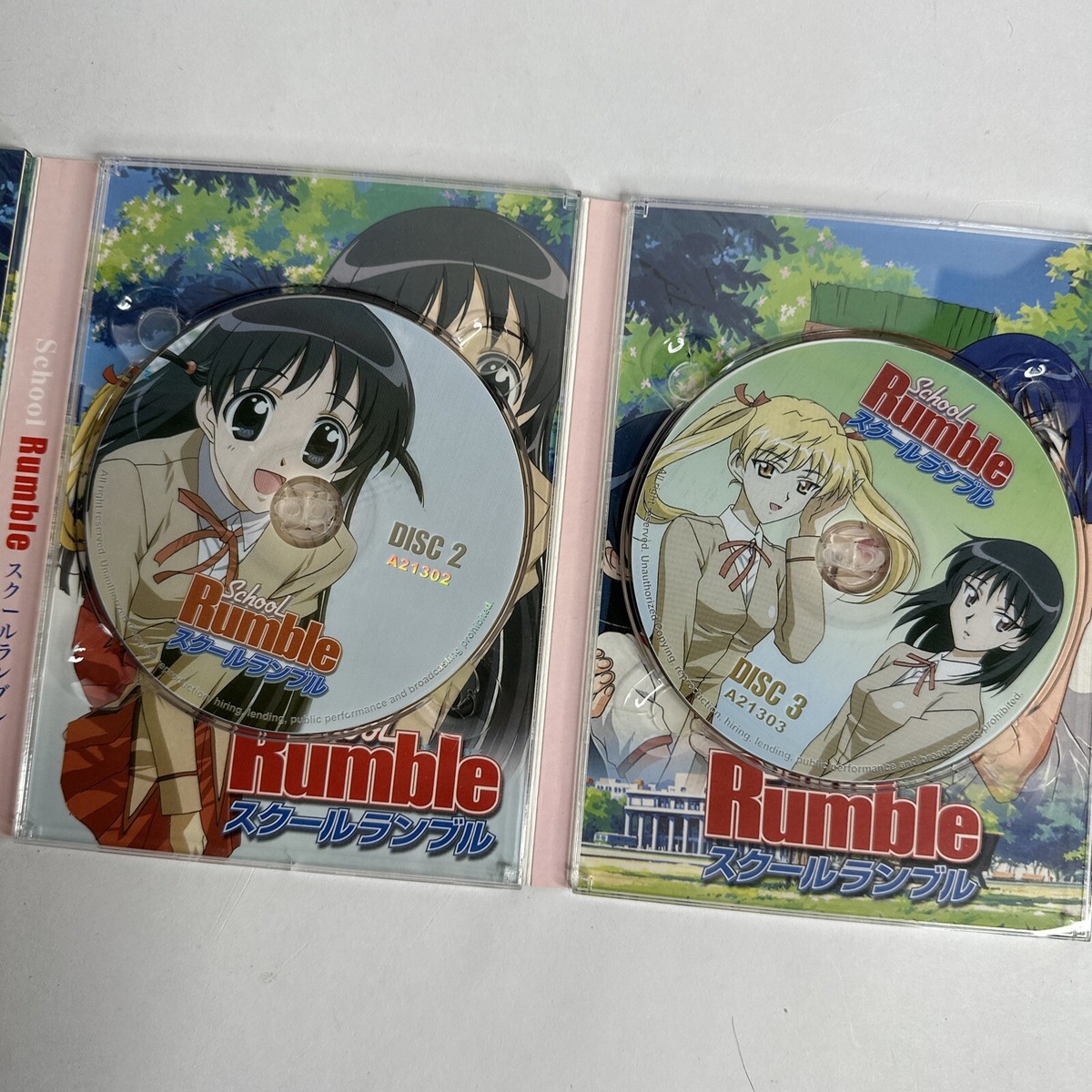 School Rumble: Japanese Language Region Free Dvd Subtitle English