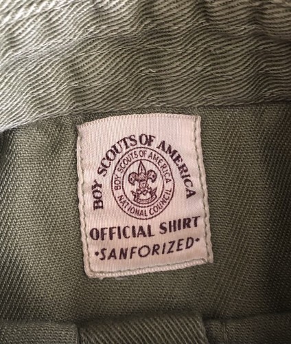 Boy Scouts of America Official Shirt Button Up Long Sleeve Mt Prospect Illinois - Picture 7 of 13
