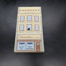 Vintage 1994 Cats Meow Elm Street Series Blumenthal's Stationary Figurine 
