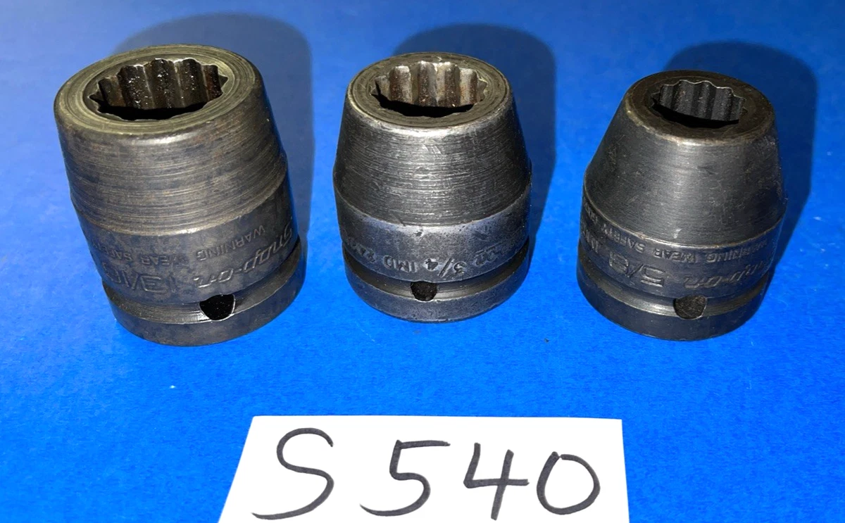 Snap-on 12 Point 3/4in. Drive Vehicle Sockets and Socket Sets for