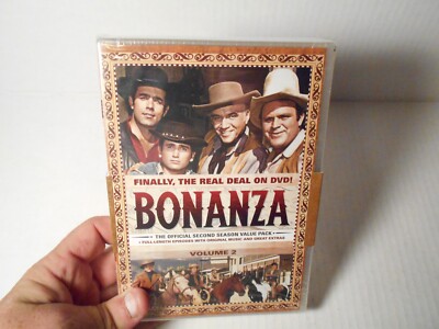 BONANZA: THE OFFICIAL SECOND SEASON, VOL. 1 & 2 NEW Factory sealed  