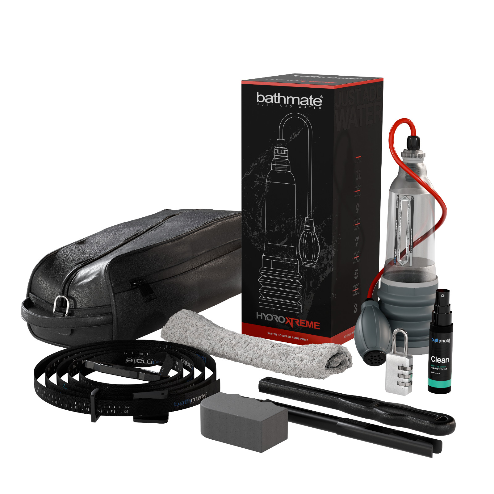 BATHMATE HYDROXTREME 8 HYDROMAX HYDROPUMP WATER PENIS ENLARGER