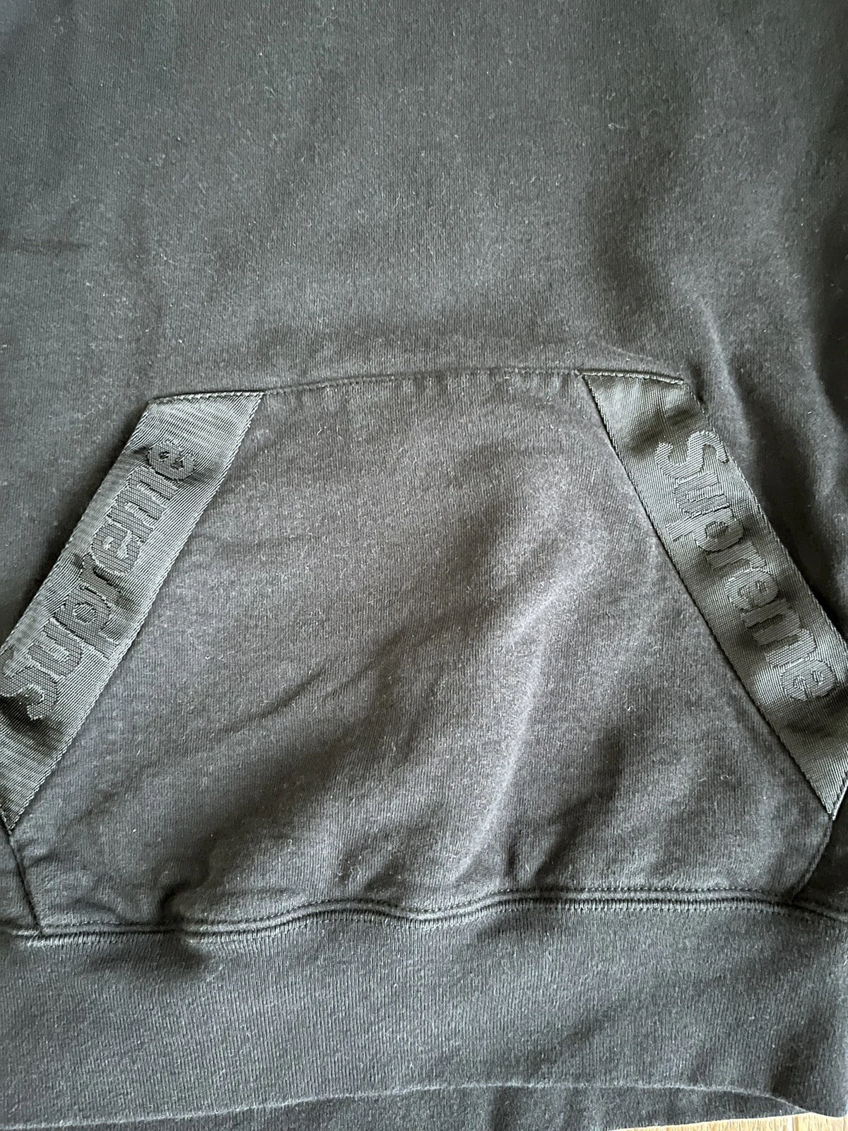 Felpa con cappuccio Supreme Webbing taglia media