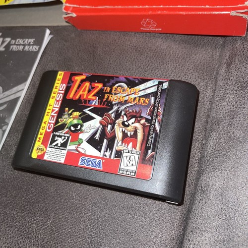 Taz in Escape From Mars (Sega Genesis Games Complete ! - Picture 2 of 9