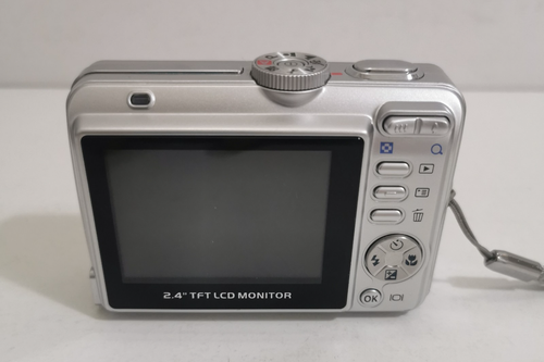Hitachi Digital Camera HDC-551E 5.0MP Silver Working Accessories Included - Picture 5 of 18