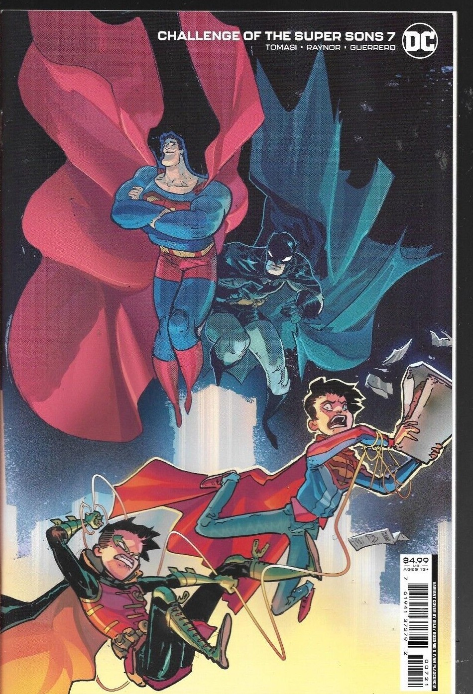 CHALLENGE OF THE SUPER SONS #7 Variant - New Bagged (S)