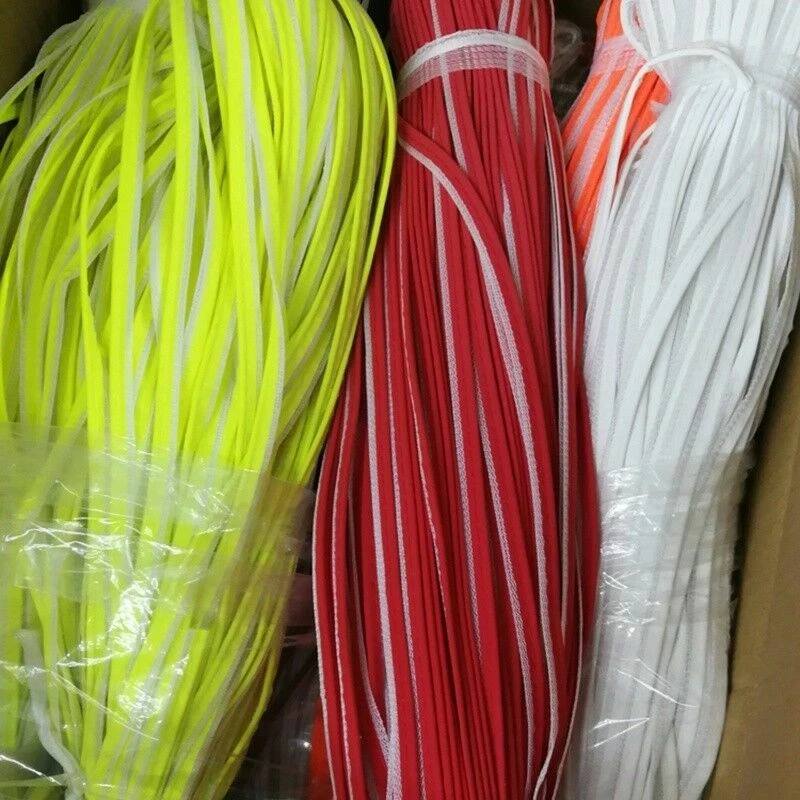 5m Reflektierend Beutel Stoff Streifen Rand Gewebe Nähen On Warnung Faser Safety - Bild 3 von 4