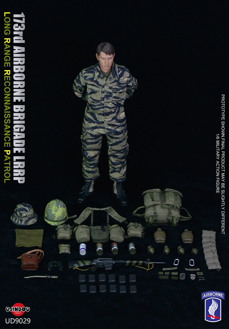 ミリタリー 1/6 LRRP UJINDOU 173rd Airborne Brigade LRRP Long Range