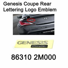 New Rear Trunk Lettering Emblem 863102m000 For Hyundai Genesis Coupe 08-17