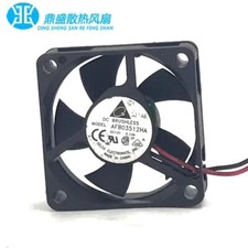 Delta AFB03512HA 3510 12V 0.14A 3.5CM 2-Wire Dual Ball Cooling Fan