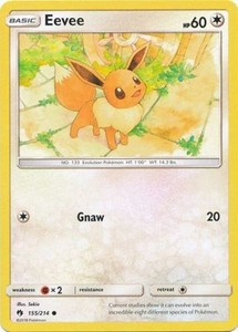 X4 Eevee 155 214 Common Pokemon Sm8 Lost Thunder M Nm English Ebay