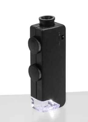 MARCA SAFE ZOOM Mikroskop mit LED 60-100 x für Briefmarken