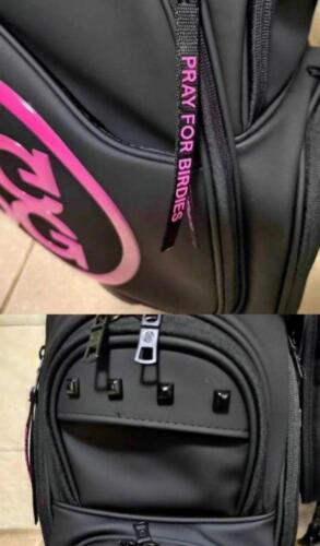 G/Fore Golfbag Ständer Schwarz Pink Neu - Bild 4 von 4