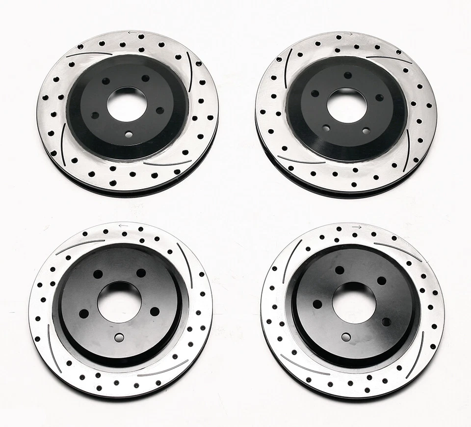 Wilwood ProMatrix Front Rear Disc Brake Rotor Kit Fits 09-13 Chevrolet Corvette - Image 3 of 4
