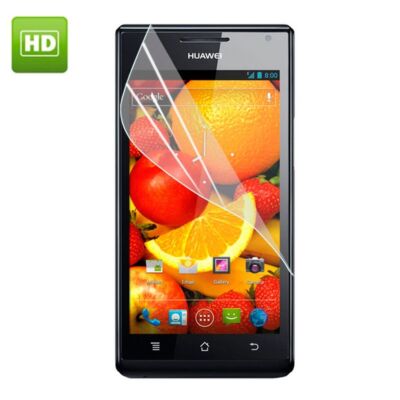 Schutzfolie Klar Bildschirmschutz Folie Screen Schutz für Handy Huawei Ascend P1